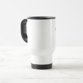 Hoe gaat het? Travel Mug Reisbeker (Voorkant links)
