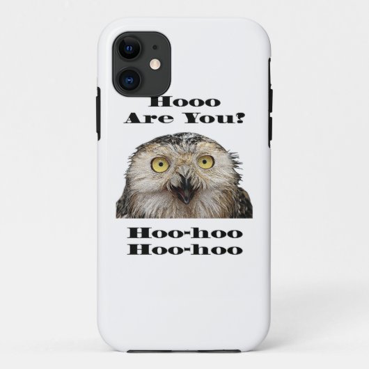 Hoe gaat het? Wie ben jij? Case-Mate iPhone Case (Achterkant)