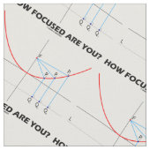 Hoe geconcentreerd ben je? Parabola Graph Wiskunde Stof (Close Up)