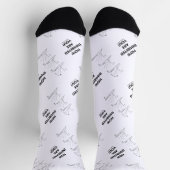 Hoe geïnhibeerd ben je? Chemistry Enzyme Kinetics Sokken (Top)