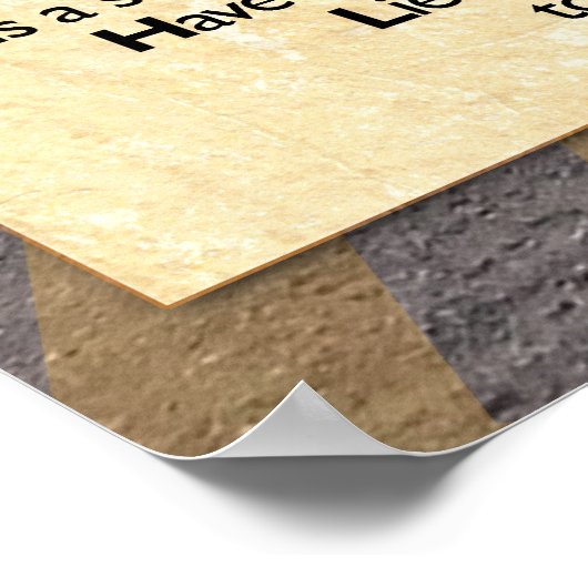 Hoe gelukkig te zijn poster (Hoek)