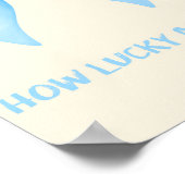 Hoe Gelukkig Zijn We Mode citaat Muurkunst Poster (Hoek)