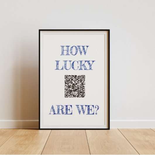 HOE GELUKKIG ZIJN WE Print, Value Poster Paper (Ma