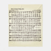 Hoe Geweldig Gij Zijt Magneet Fleece Deken (Voorkant)