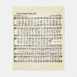 Hoe Geweldig Gij Zijt  Magneet Fleece Deken