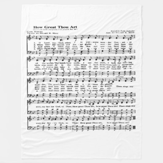 Hoe geweldig je Art Blanket Fleece Deken (Voorkant)