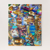Hoe geweldig je kunst Jigzaag Puzzle Legpuzzel (Verticaal)