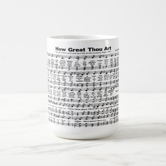 Hoe geweldig je kunst koffiemok (Center)