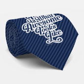 Hoe Geweldige ziet er uit (D1) Stropdas (Opgerold)