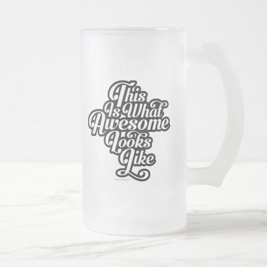 Hoe Geweldige ziet het er uit als een gevriesdroog Matglas Bierpul (Rechts)