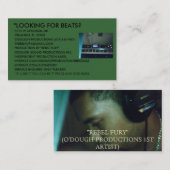 HOE GOED DE PRODUCTIE BEDRIJFSKAARTEN. VISITEKAARTJE (Voorkant / Achterkant)