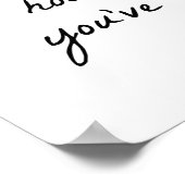 Hoe goed je Poster hebt geleefd (Hoek)