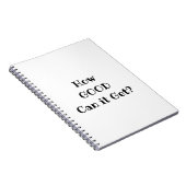 Hoe goed kan het worden? notitieboek (Rechterzijde)