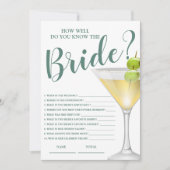 Hoe goed ken ik het Vrijgezellenfeest van Bride El Kaart (Voorkant)