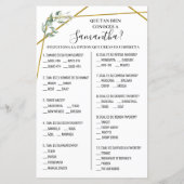 Hoe goed ken je bruidsopties voor douchecamers? (Achterkant)