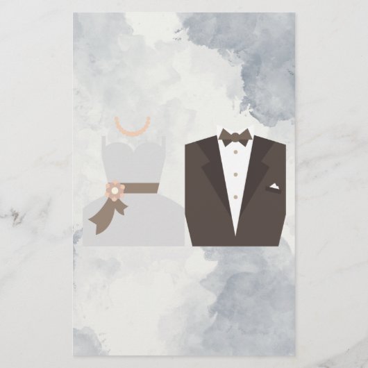 Hoe goed ken je de bride? B & G-gamekaart Flyer (Achterkant)