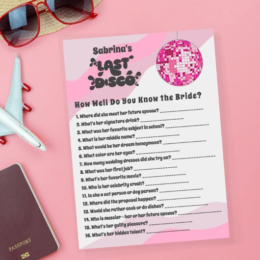 Hoe goed ken je de Bride Bach Game Kaart