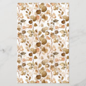 Hoe goed ken je de Bride Herfst Shower Game-kaart Flyer (Achterkant)