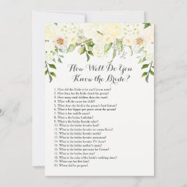 Hoe goed ken je de bruid?