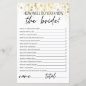 Hoe goed ken je de bruid Bruidsjonker Glanzend (Voorkant)