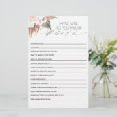 Hoe goed ken je de bruid om Vrijgezellenfeest te z (Staand voorkant)