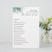 Hoe goed ken je de bruid om Vrijgezellenfeest te z (Staand voorkant)