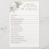 Hoe goed ken je de bruid om Vrijgezellenfeest te z (Voorkant)