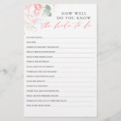 Hoe goed ken je de bruid om Vrijgezellenfeest te z (Voorkant)