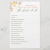 Hoe goed ken je de bruid om Vrijgezellenfeest te z (Voorkant)