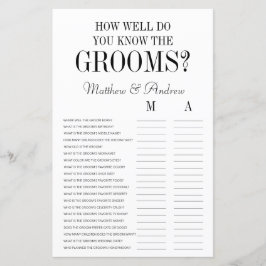 Hoe goed ken je de Grooms-LGBTQ?