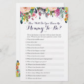 Hoe goed ken je de mama Quiz? (Voorkant / Achterkant)