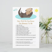 Hoe goed ken je het baby shower spel? (Staand voorkant)