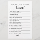 Hoe goed ken je het 'Birthday Boy Game'? (Voorkant)