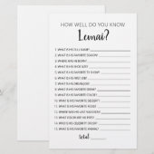 Hoe goed ken je het 'Birthday Boy Game'? (Voorkant / Achterkant)