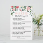 Hoe goed ken je het Birthday girl spel? (Staand voorkant)