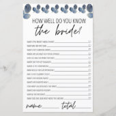 Hoe goed ken je het Bride Vrijgezellenfeest Leaf? (Voorkant)