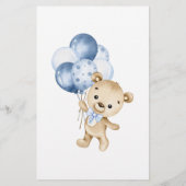 Hoe goed ken je het mama jongen Baby shower (Achterkant)