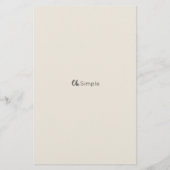 Hoe goed ken je het spel van de Bride, Vrijgezelle Flyer (Achterkant)