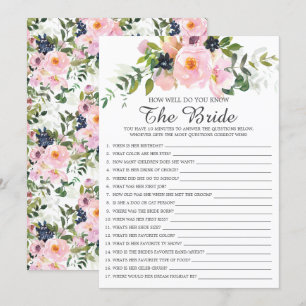 Hoe goed ken je het spel van het Bride Vrijgezelle Kaart