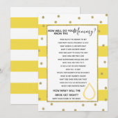 hoe goed ken je het spel van het mammie baby showe kaart (Voorkant / Achterkant)