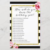 Hoe goed ken je het verjaardagsmeisje Game? (Voorkant)