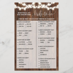 Hoe goed ken je het Westerne spel van de Bride Sho Flyer