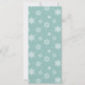 Hoe goed ken je Snowflake Baby shower Game? Kaart (Achterkant)