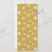 Hoe goed ken je Snowflake Baby shower Game? Kaart (Achterkant)