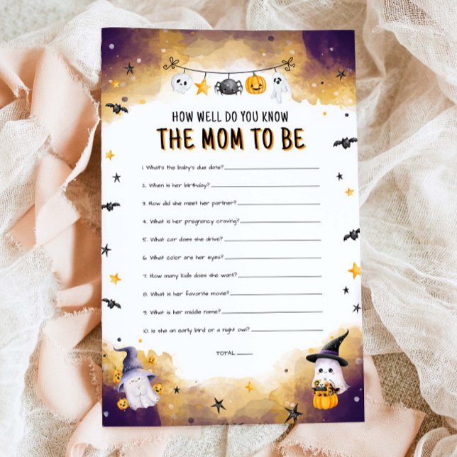 Hoe goed ken jij het Halloween Baby spel? (Creator heeft geüpload)