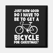 Hoe goed moet ik zijn om een fiets te kopen magneet (Voorkant)