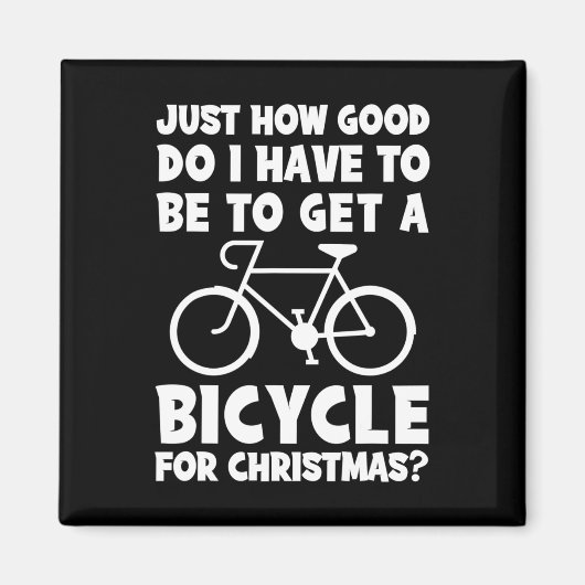 Hoe goed moet ik zijn om een fiets te kopen magneet (Voorkant)