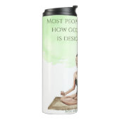 Hoe goed Waterverf Yoga Travel Mug Thermosbeker (Gedraaid links)