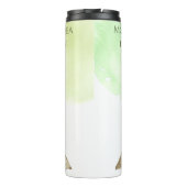 Hoe goed Waterverf Yoga Travel Mug Thermosbeker (Achterkant)
