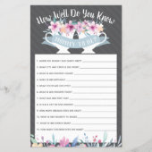 Hoe goed weet je dat mama een spelletje moet worde flyer (Voorkant)